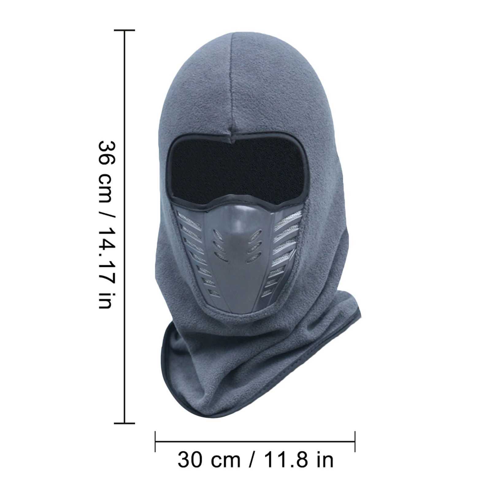 Mode Face Masks Neck Gaiter Motorfiets Face Cover Ski Cover Beanie Cold Face Cover met 3D Air Vent Winddichte Fleece Thermal Neck Gaiter F 240410