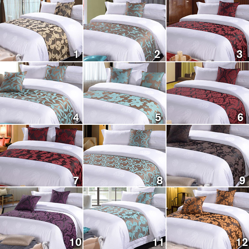 Corridore di letto jacquard in stile nordico con 2 pezzi federe bandiera da letto da letto da letto da letto hoom hoom da letto da letto asciugamano