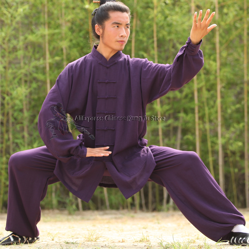 Custom Tailor Tai chi Uniforms Martial arts Kung fu Wushu Suit Wing Chun Jacket and Pants Need Measurements