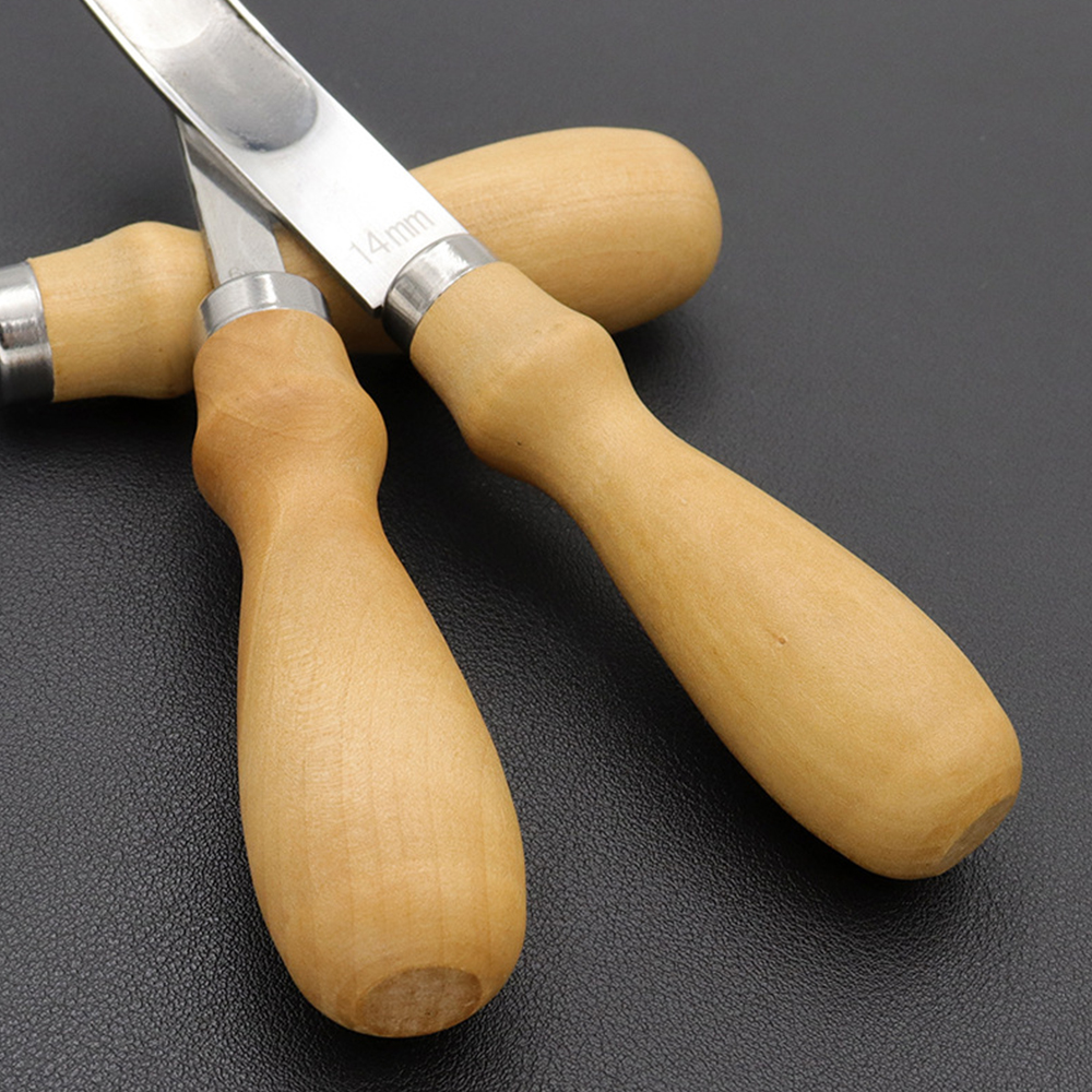 outils en cuir coque coqueler à la main bricolage en cuir en cuir article en cuir large bouche côté bêtise outil de coupe