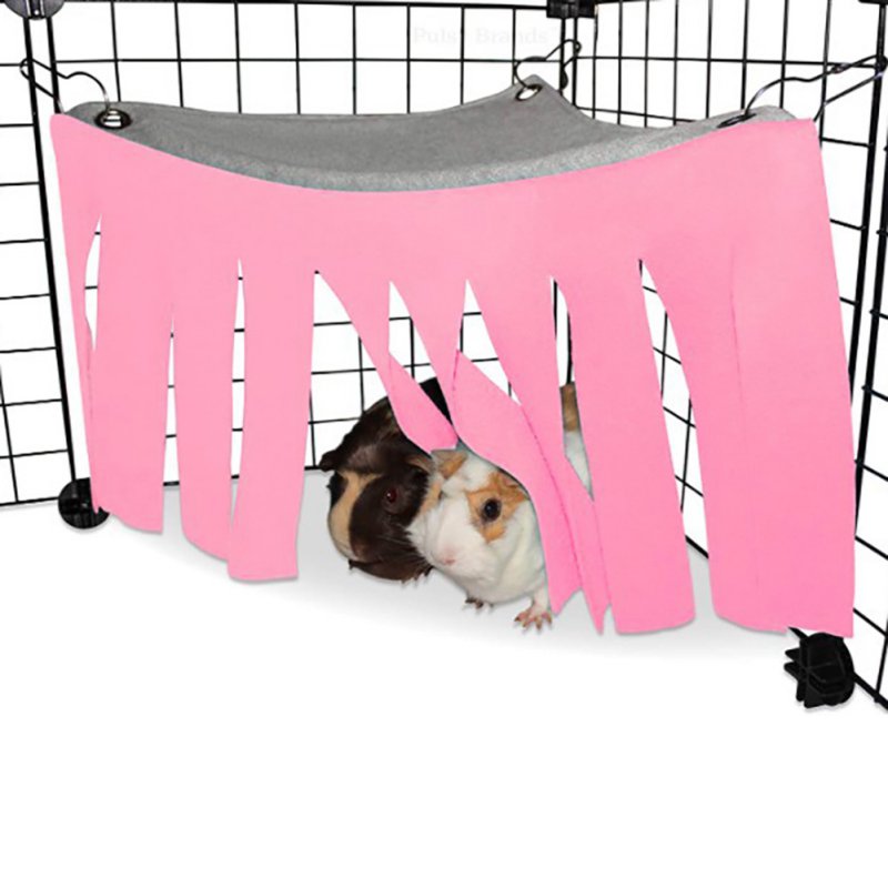 TASSEL Strip Small Pet Tält Hudout Guinea Pig Hamster Hedgehog Hammock Gardin Små djur som hänger säng hörn bo matthus