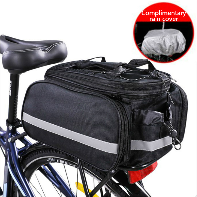 Bike Bag Waterproof 27L Large Capacity MTB Bicycle Saddle Bags Cycling Foldable Tail Rear Bag Trunk accesorios bicicleta XA225Q