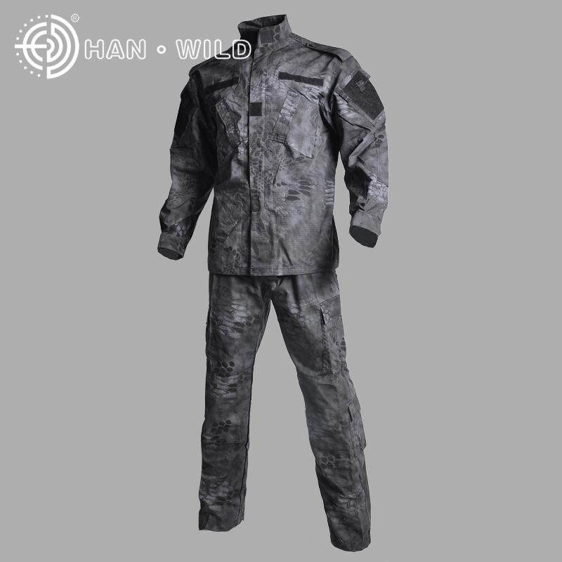 전술 카모 재킷+바지 사냥 의류 ghillie 슈트 군대 유니폼 우드랜드 군사 에어 소프트 디지털 사막 위장 유니폼