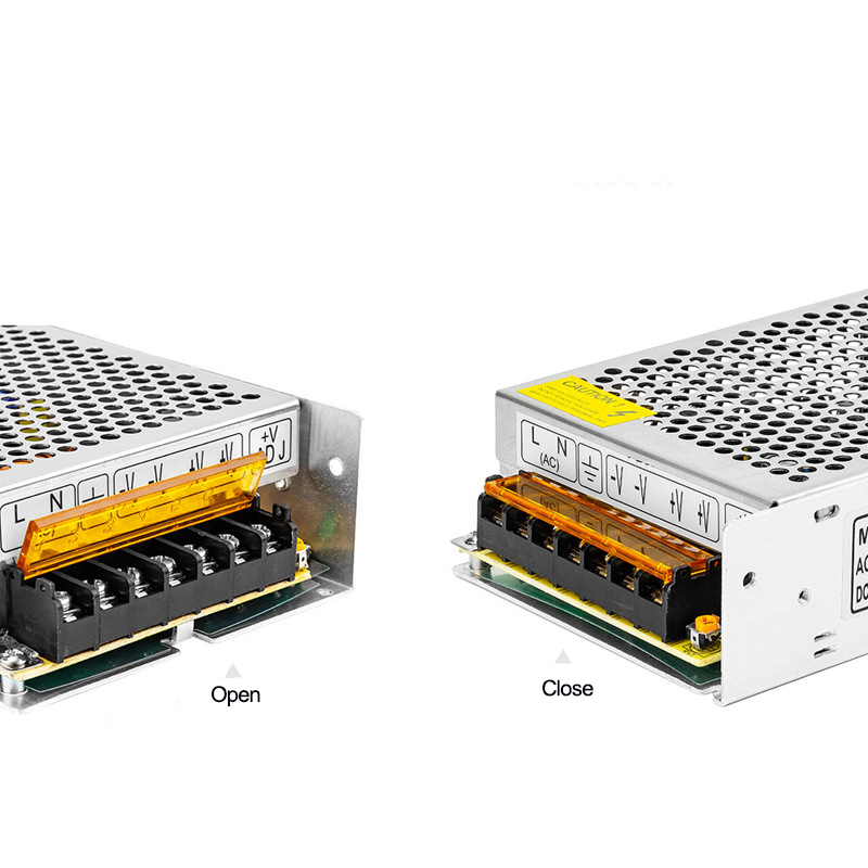 Växling av strömförsörjning 110V / 220V till 5V 12V 24V 48V LED -strömförsörjning CCTV / LED -remsa AC till DC -källkraftsadapter