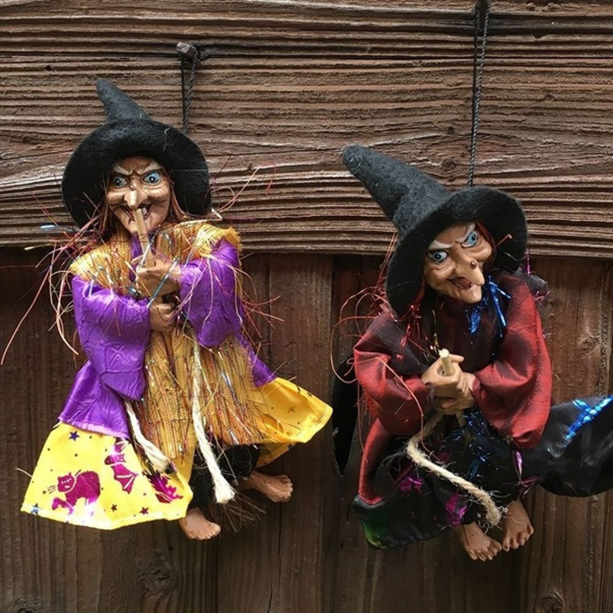 Cadılar Bayramı Bar KTV Partisi Süslemeleri Cadı Süsleri Süsler Sahne Düzeni Prop Toy Kolye Bahçesi Teras Dekorasyonu