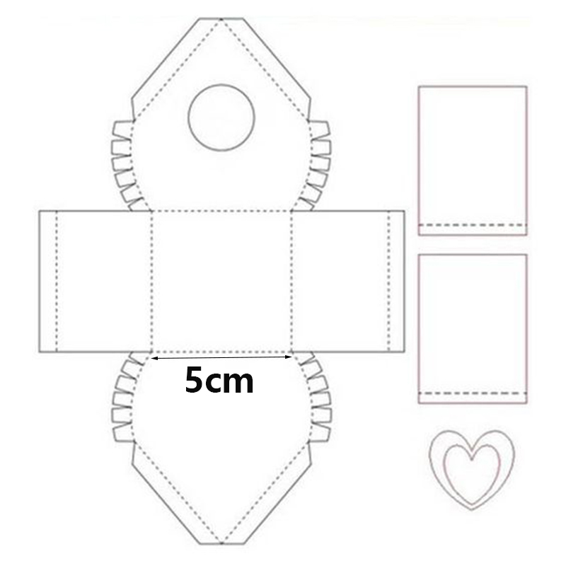 House Candy Box Metal Rutcure Dies ScrapBooking тиснений