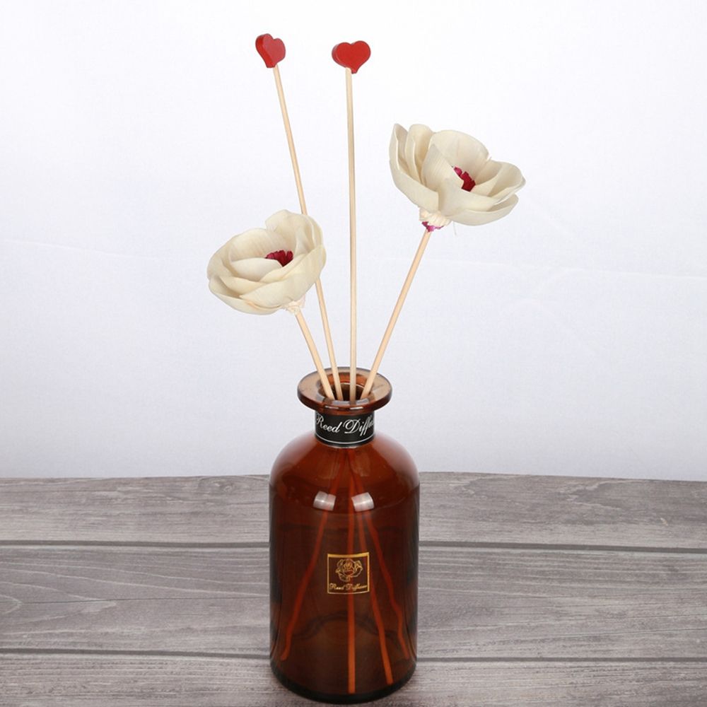 Difusor Artificial Flower Difusor Becks ondulada Rattan Reed Reed Fragrância Refilia Refil Sticks Air Scownerner Room