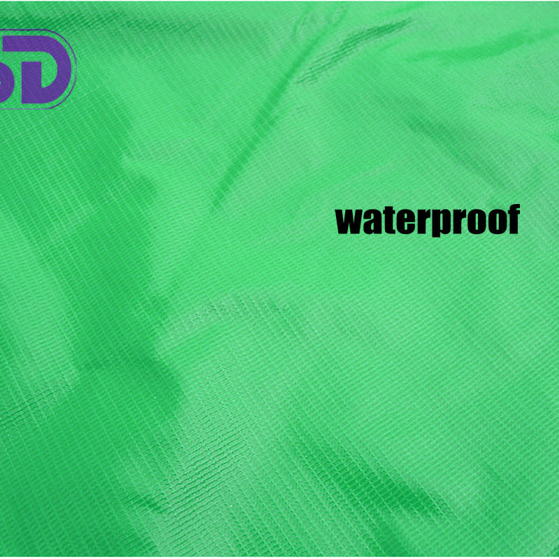 Remplacement du trampoline de couleur verte, coussinet de sécurité couvercle de ressort imperméable en PVC pour le 6/8/10/12/13/14/15/16 pieds de trampoline