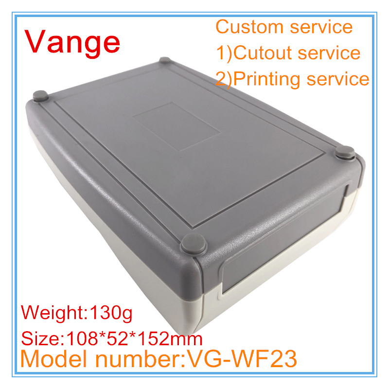 1stProfessional Outlet Box 108*52*152mm ABS Plastinstrument DIY -fodral för elektronikförstärkare Launcher Chassis