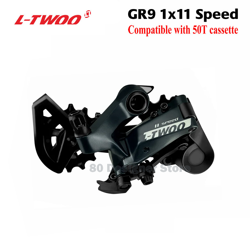 LTWOO GR9 1x11 Geschwindigkeit, 11S Road GroupSet, R/L-Schalthebel + hintere Umwerfer + Kurbel + Kette + Kassette, Kiesbikes Cyclo-Cross