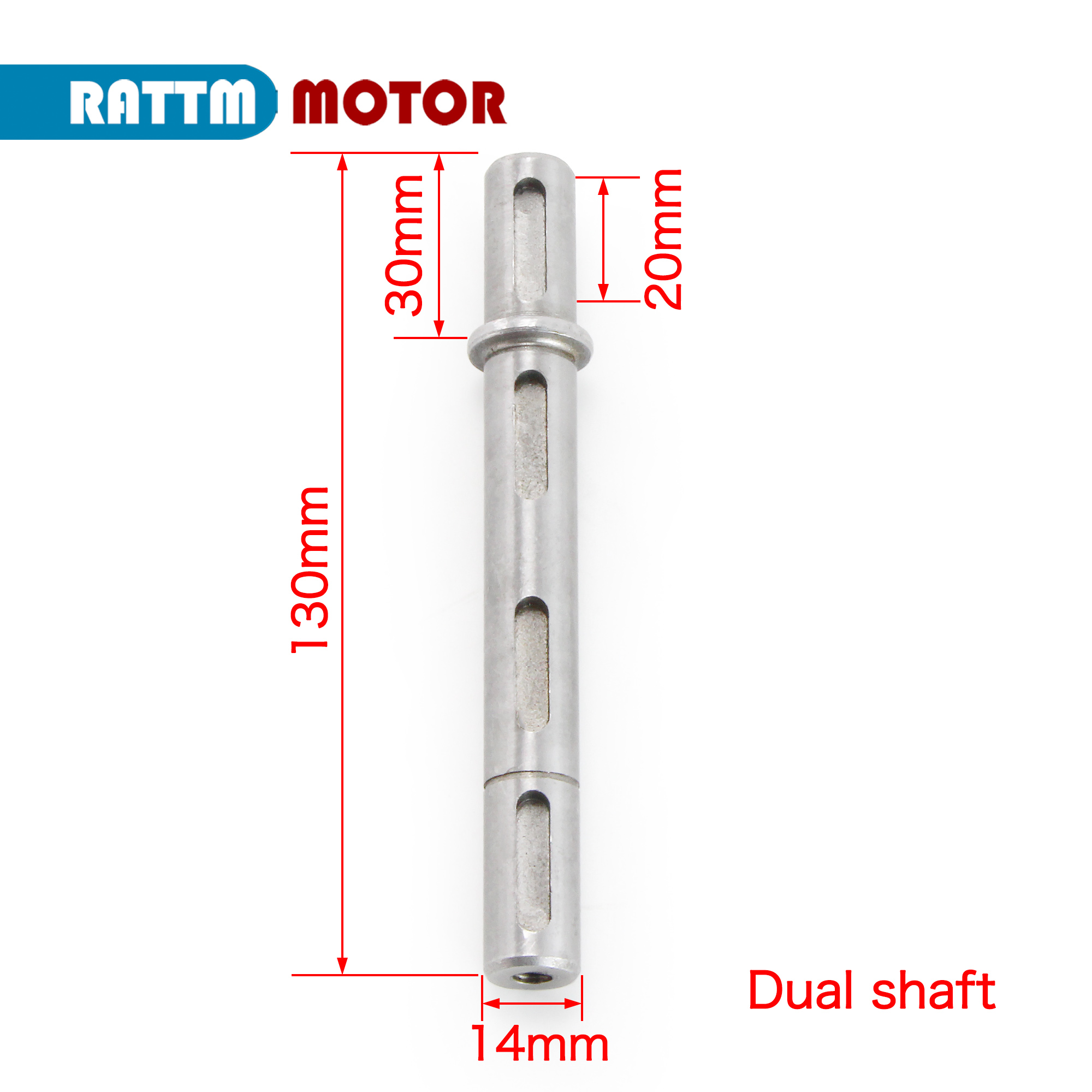 Albero di daul di uscita Diametro 14 mm il cambio del riduttore del verme NMRV030 NEMA23 MOTORE SPEPIO