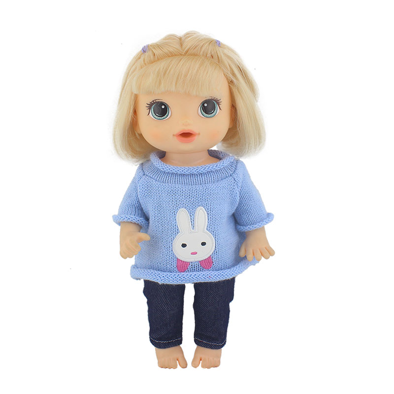 Nieuw trui pak voor 12 inch 30 cm baby levend poppen speelgoed kruipende poppenaccessoires