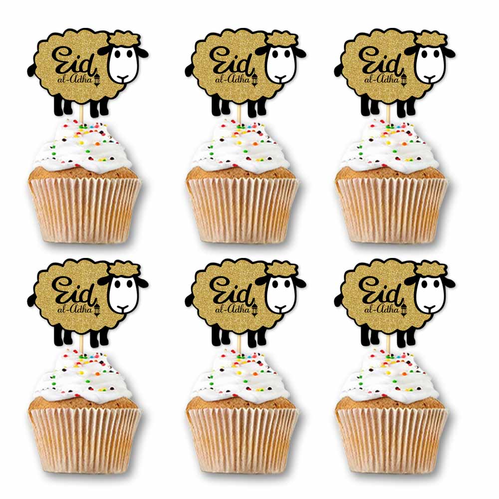 sheep themed birthday party cake dessert decoration, happy Birthday party supplies