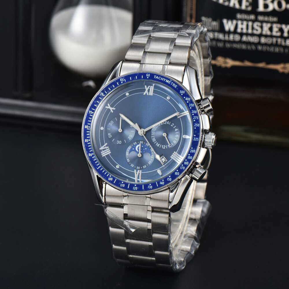 Super series de moda Mi Commemorative Multi Functional Quartz Watch Precision Precision Steel Estilo europeo