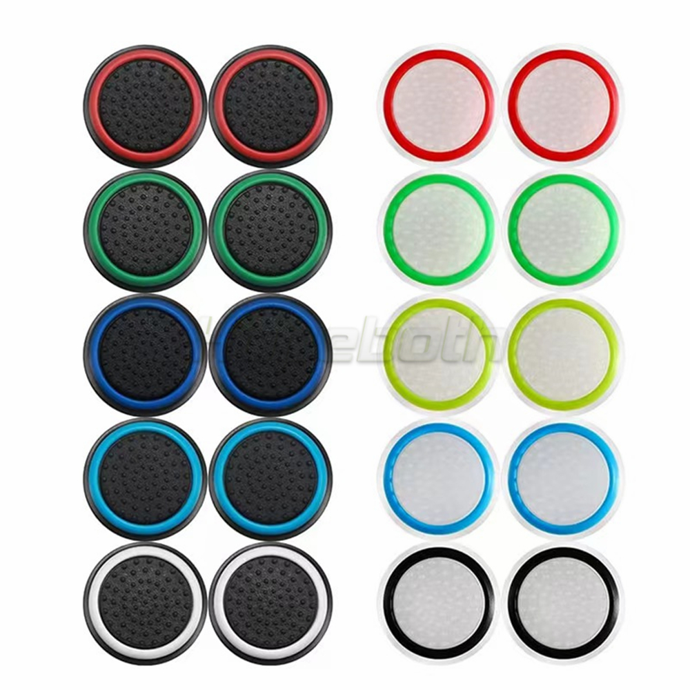 Analog Thumb Stick Grips Caps for Dualshock 5 4 PS5 PS4 PS3 Controller Thumbsticks Cover for XBox One X S 360