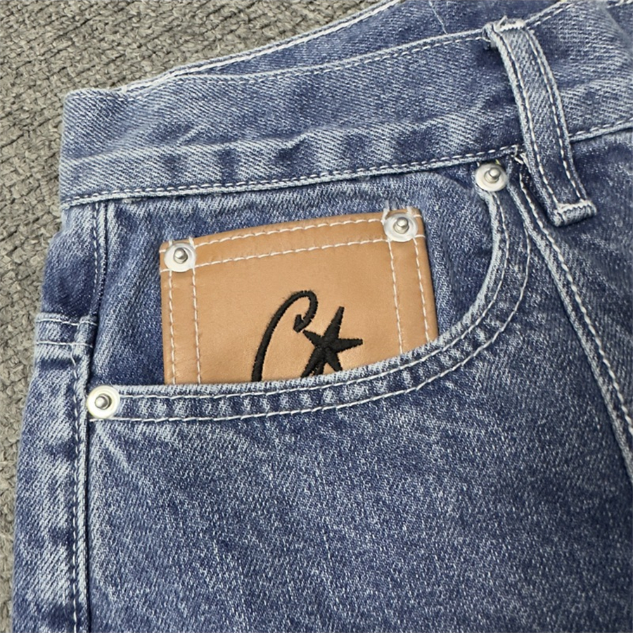 Pantalons classiques de créateur de jeans pour hommes
