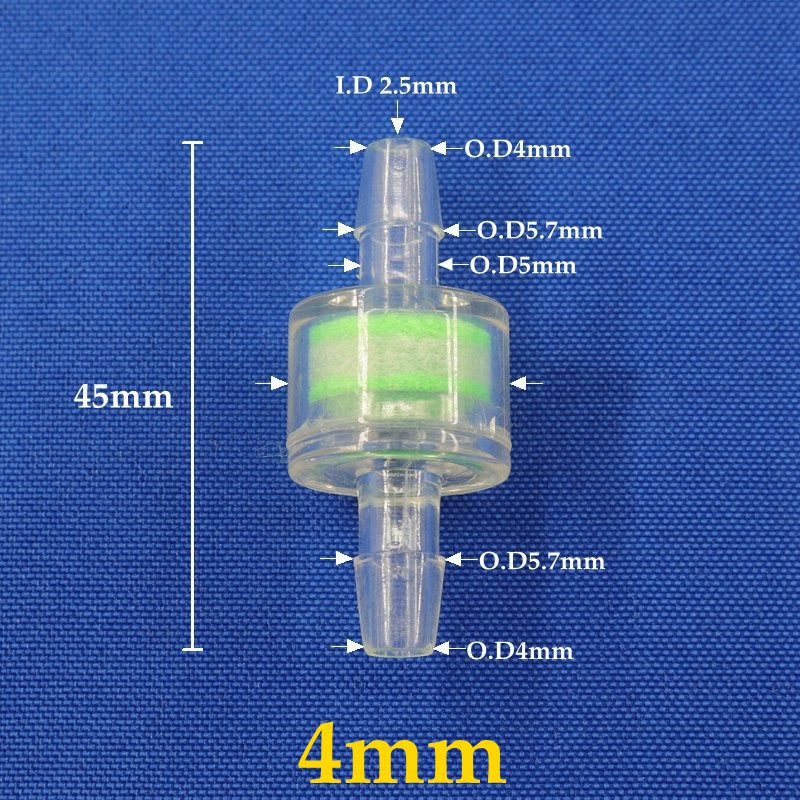 5st 4mm ~ 12mm Aquarium Mini Luftslang Vattenfilter Fisk Tank Rengöringsverktyg Vattenrenare Filter Aquatic PET -produkter