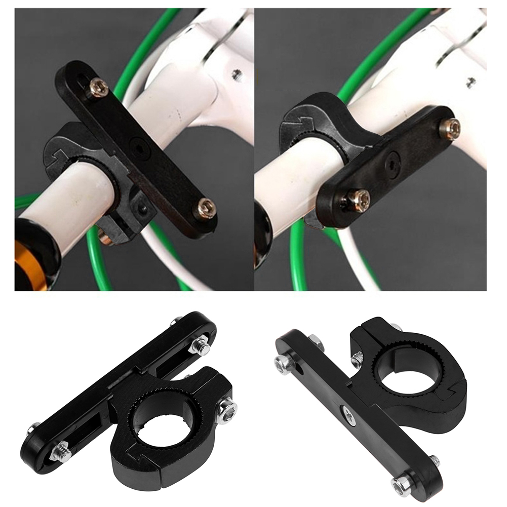 2st MTB Bike Water Bottle Cage Adapter Kettle Holder Clamp Rack Bracket Cycling TreelBar Clamp on Water Cup Holder 360 Degrees