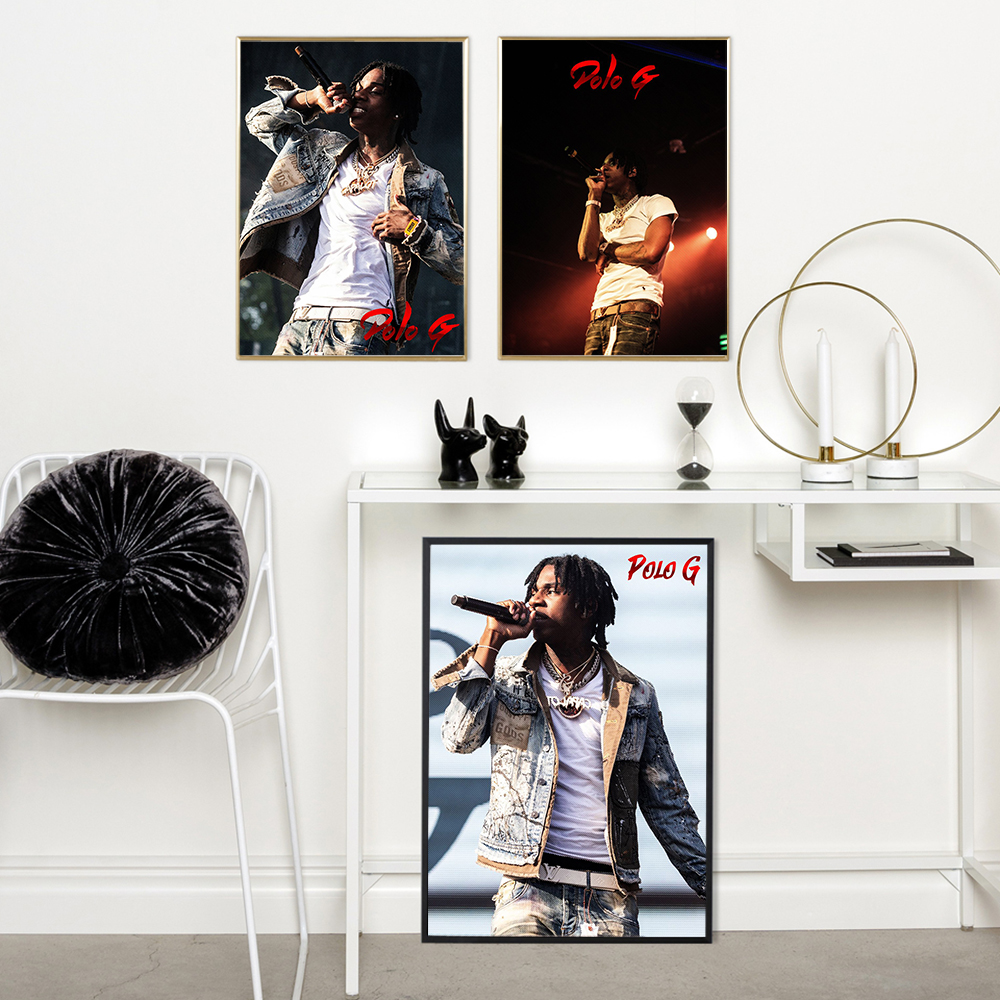 Polo G Hip Hop The Goat Album Cover Rapper Music Star Affiche HD Impressions toile peinture mur