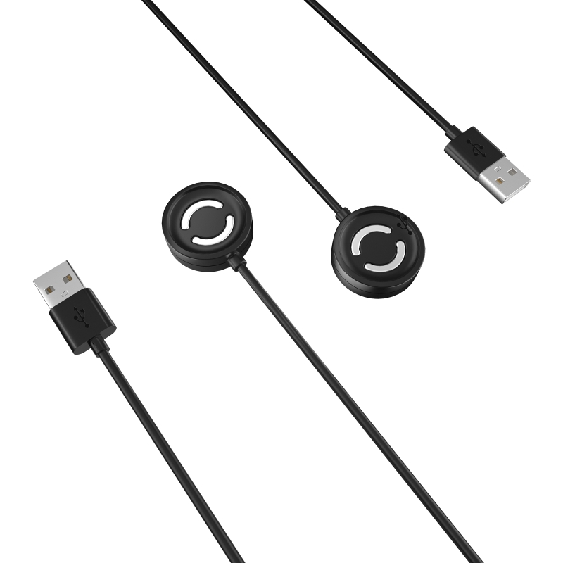 Laddningssladd Power Adapter Kompatibel för -Suunto 9 Peak USB -laddning av vagga Kabel Magnetiska stativ Smartwatch -tillbehör A0NB