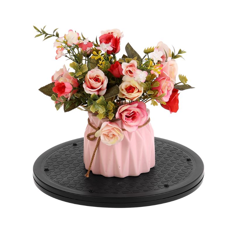 25 cm/30 cm/40 cm Bonsai Turntable obrotowe obrotowe koła obrotowe Rośliny kwiatowe Taca Domowa kuchnia stojak