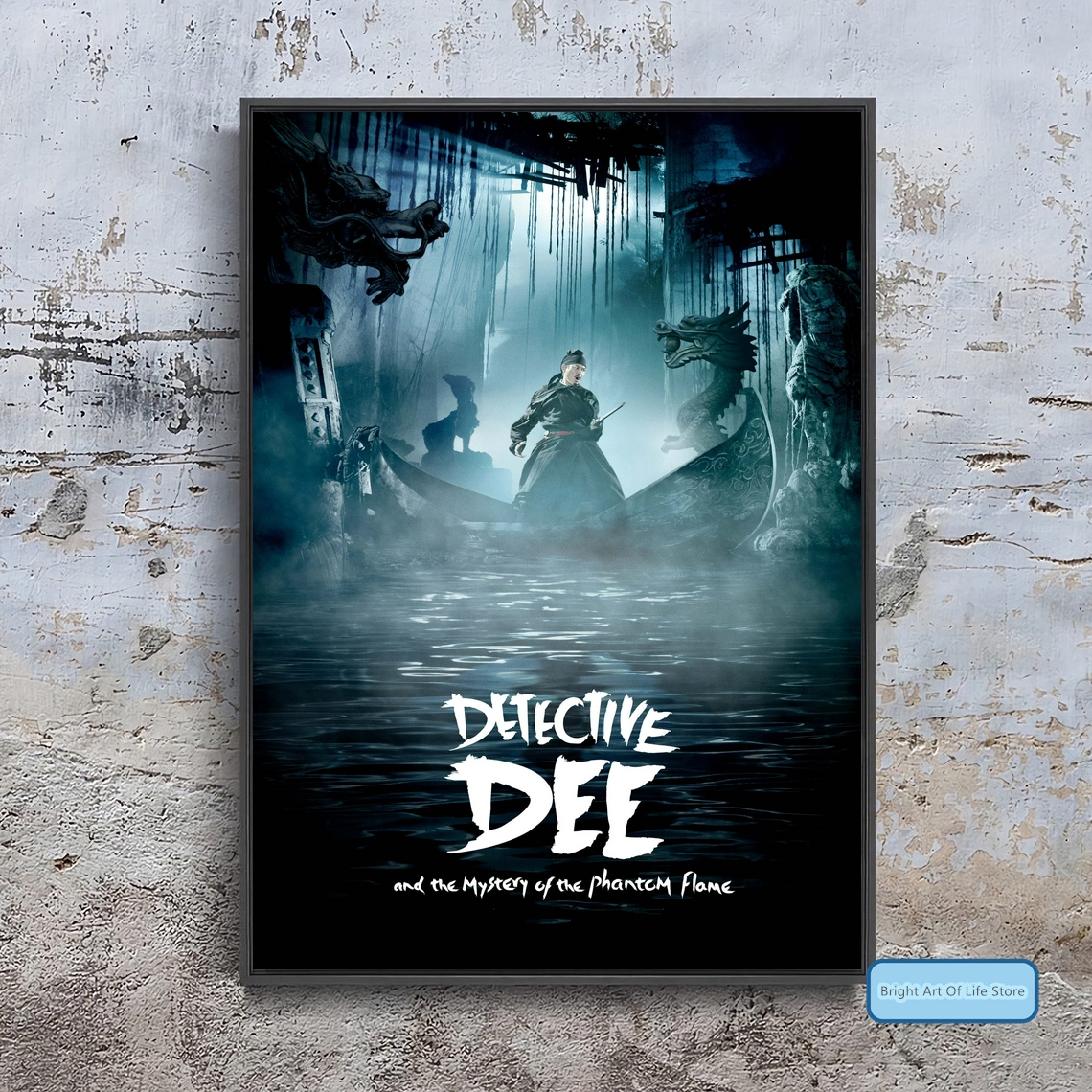 Detective Dee and the Mystery of the Phantom Flame 2010 Movie Poster Cover Photo Canvas Print Wall Art Home Decor Unframed