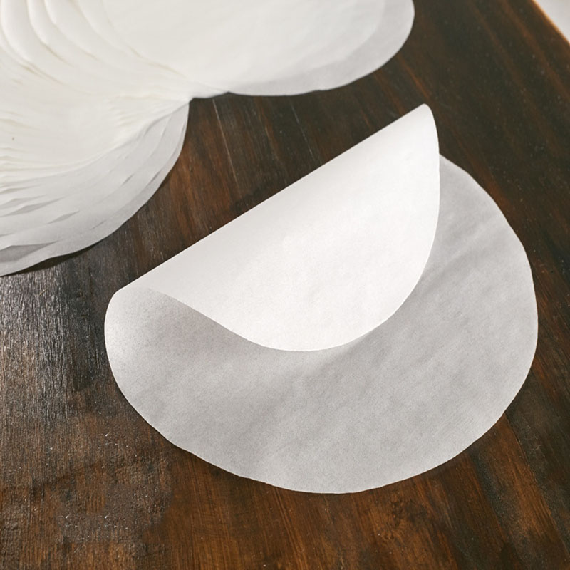 Перепечь пицца не простирающаяся листочная листочная бумага для бумаги круглый круглый двойная силиконовая бумага Кухонная выпечка для выпечки