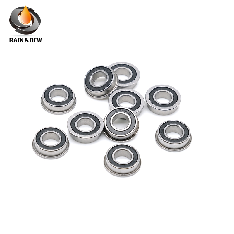 F688RS Bearing 8X16X5mm F688 ABEC-7 Flanged Miniature F688-2RS Ball Bearings For 3D Printer