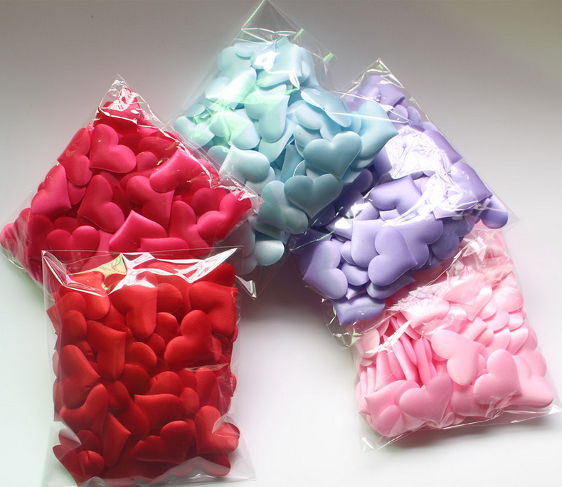 15-35mm Sponge Heart Shaped Confetti Throwing Petals For Wedding Valentine's Day Gift Home Decor Decoration