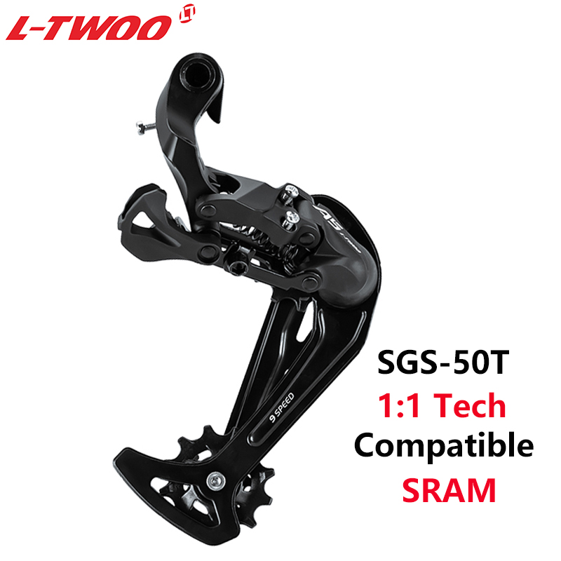 LTWOO A5 1x9 9速度derailleursトリガーグループセット9VシフターレバーUltlongリアデレユー2キット互換性のあるシマノSRAM