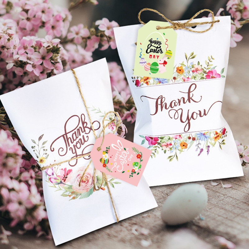 48/Frohe Easter Bunny Geschenk Tags mit String -Geschenkbox -Wrap -Tag -Labels DIY