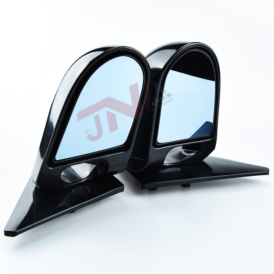 pour Mitsubishi Evo 1-3 rétroviseur latéral avec miroir de voiture réglable en verre bleu