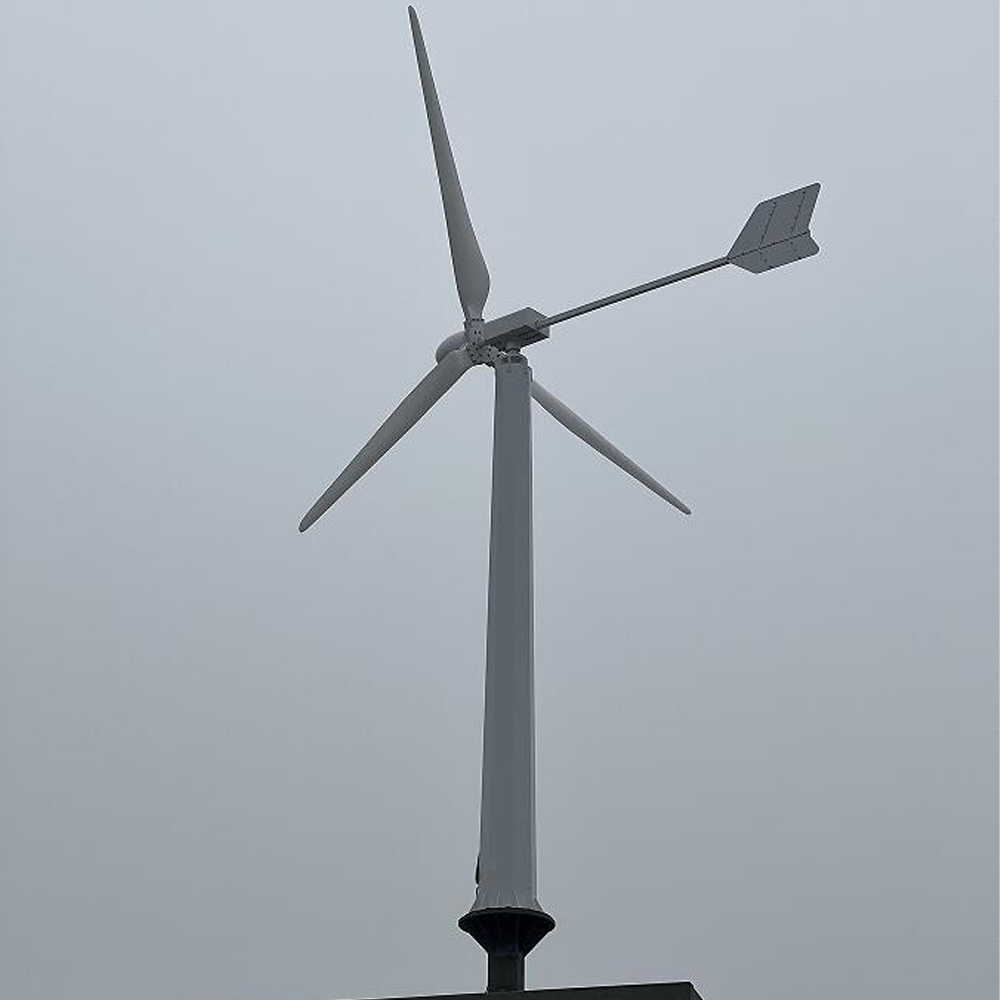 Ny ankomstfri energi 3 blad 30kW 40kW 96V-380V vindkraftverk generator vindkraftverk med MPPT-styrenhet låg vindhastighetsstart
