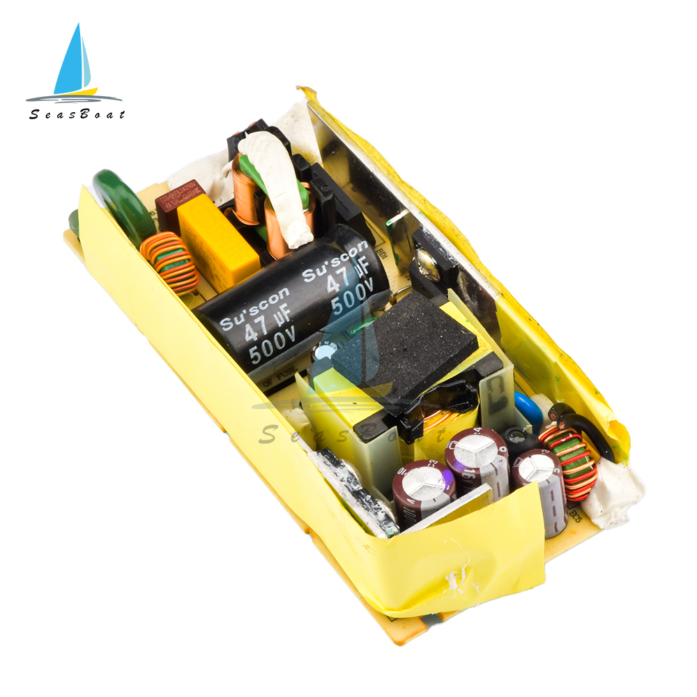 AC-DC 12V 5A Schaltnetzversorgungsmodul Bare Circuit 100-240V bis 12 V Board Spannungsregler für Ersatz/Reparatur