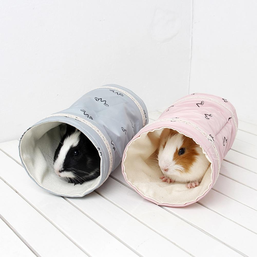 Pet Funny Tunnel elástico cómodo Cálido COMENTO COZO COZO FUNTO TUBO DE TUBO TUBULO SUMINISTROS PETO CANAL DEL CANNO DE HAMSTER