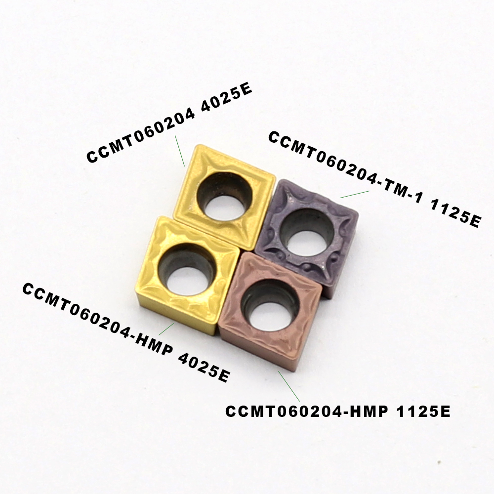 CCMT060204 HMP TT1125 Carbide Internal Metal Turning Tool CNC Parts Processing Tool Carbide Turning Insert