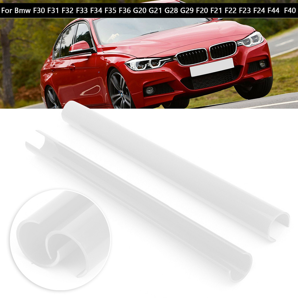 White Car Bumper Grille Trips barra de suporte V Vrace Wrap para BMW F30 F31 F32 F33 F34 F35 F36 G20 G21 G28 G29 F20 F21 22 22