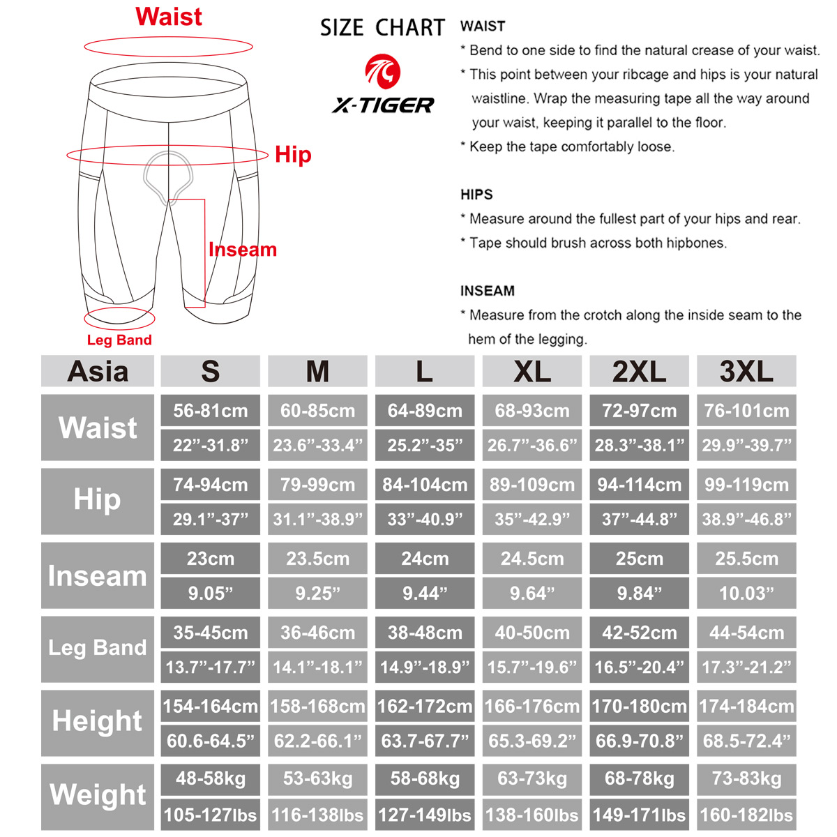 X-Tiger Women's Bike Bib Shorts 5D Padded Cycling Underwear med stoppningsfickor Cykelutrustning Bike Shorts UPF50+