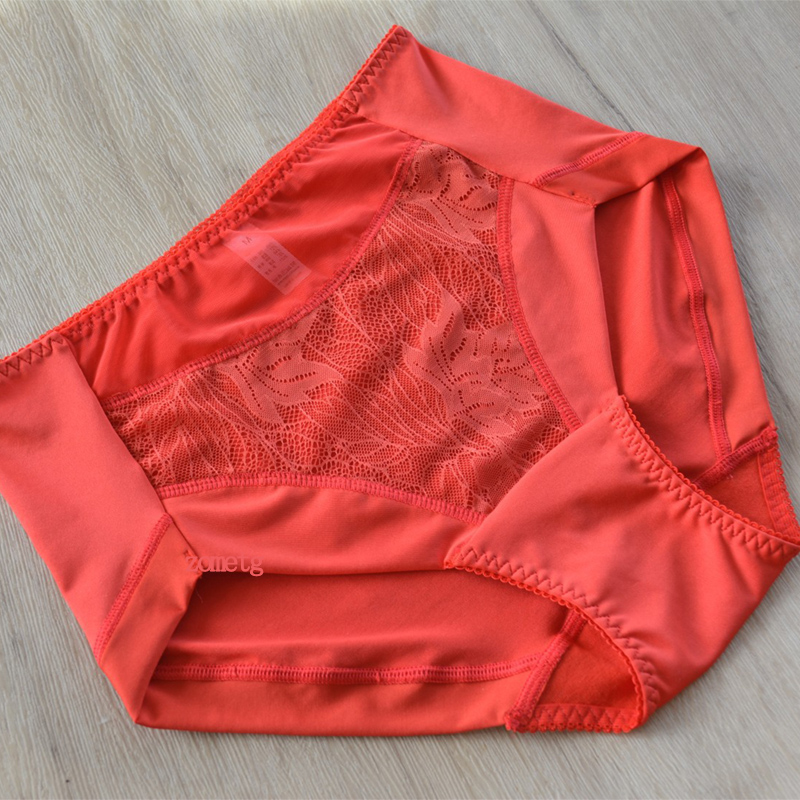 Womens Underwear Lace Brief Female hipster Underpant Plus Size Womens Briefs accept Mix Color