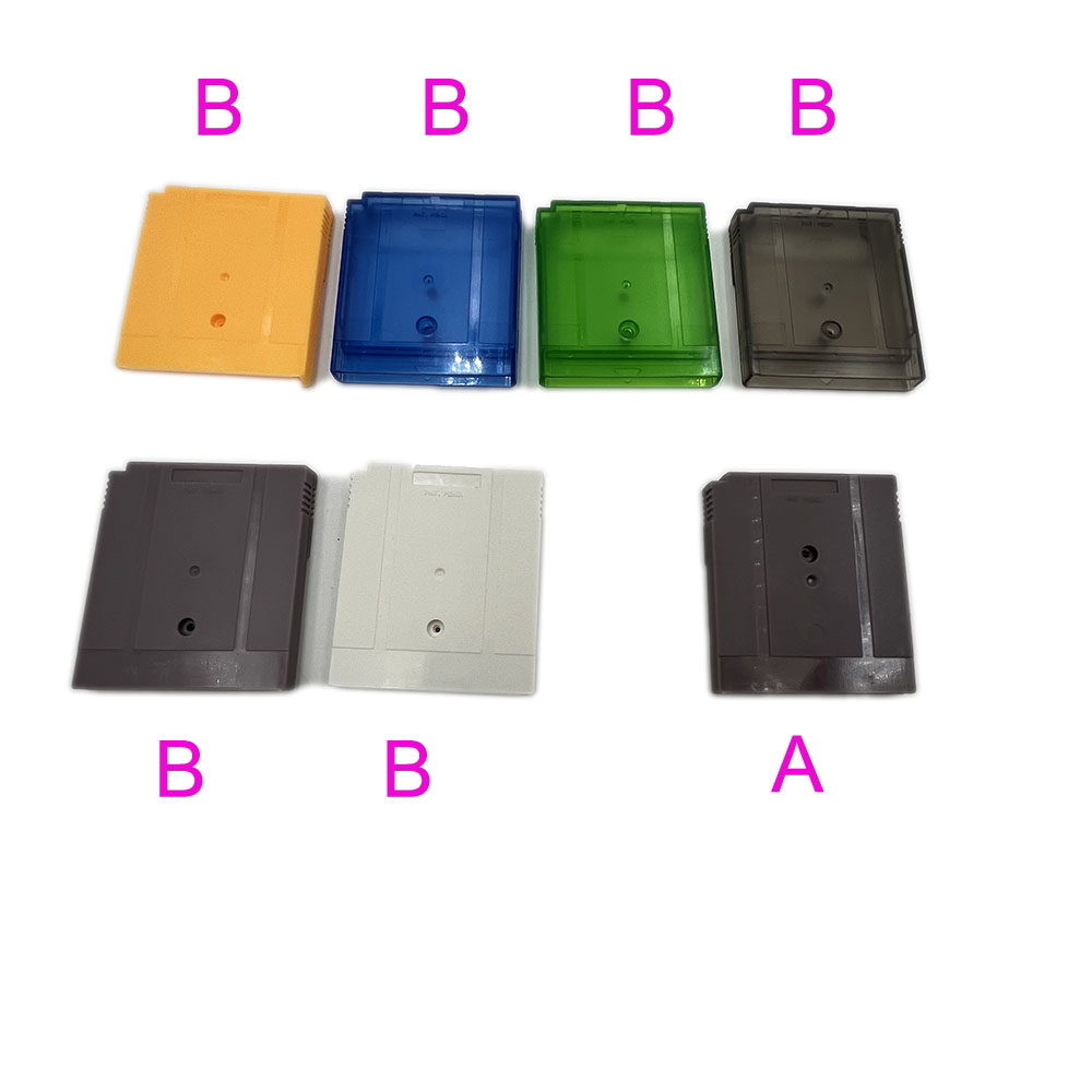 grigio colorato Nintendo Game Boy Color GBC GBP DMG-01 GBA SP SP Sostituzione Game Shell Case