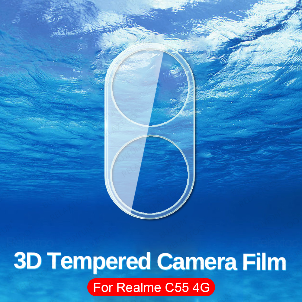 para realme C55 4G 2023 Câmera de protetora de protetora de proteção de vidro Realmi Realmy C 55 55c RealMec55 RMX3710