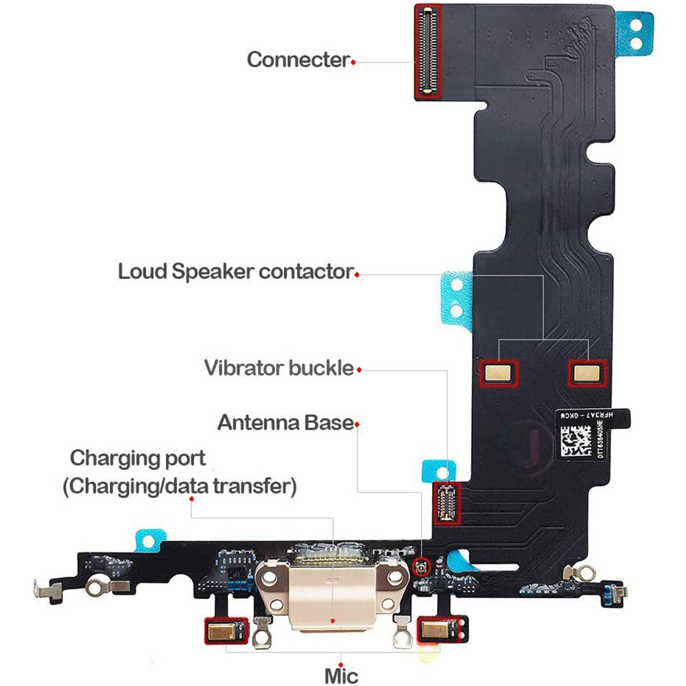 Porta de carregamento USB Dock Connector Assemble