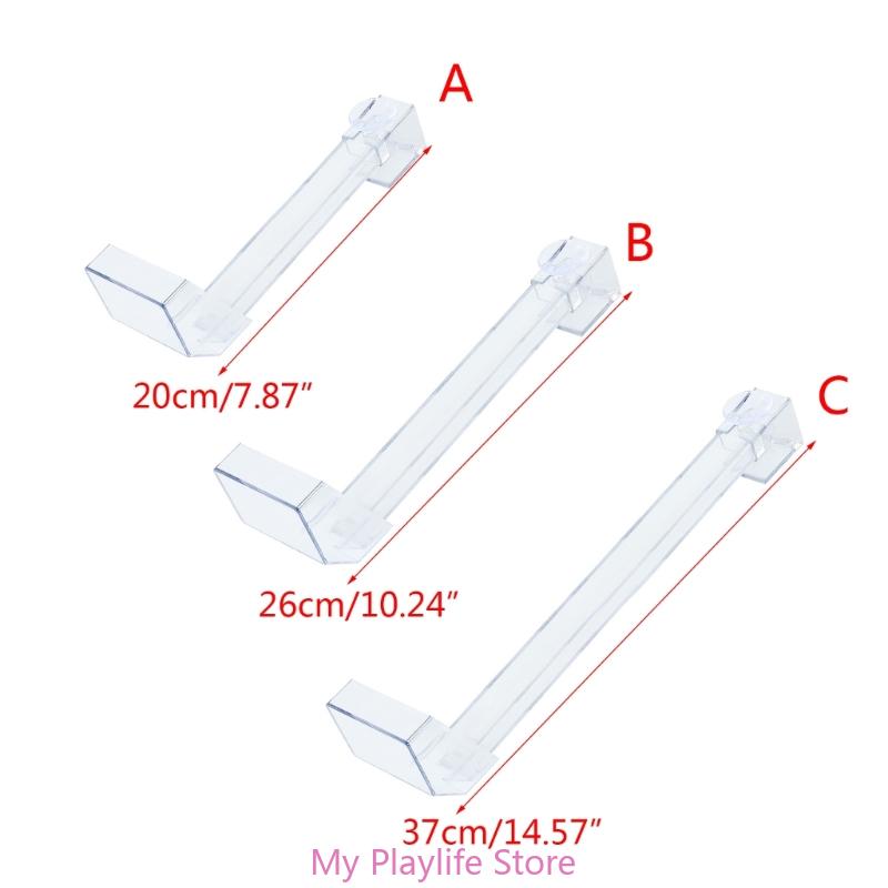 Aquarium Feeding Tube Dish Bowl for Fish Tanks with Detachable Frame for Shrimp Clear Acrylic Shrimp and Snails Feeding Dish