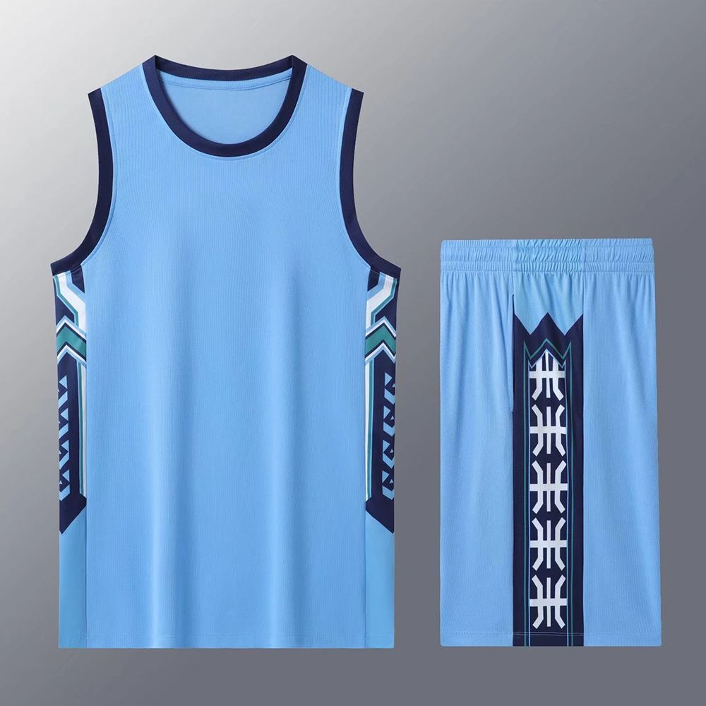 American Style Men Plus Size Baggy Basketball Jersey Suit Customize School College Team Training Basketball Uniform Sportswear