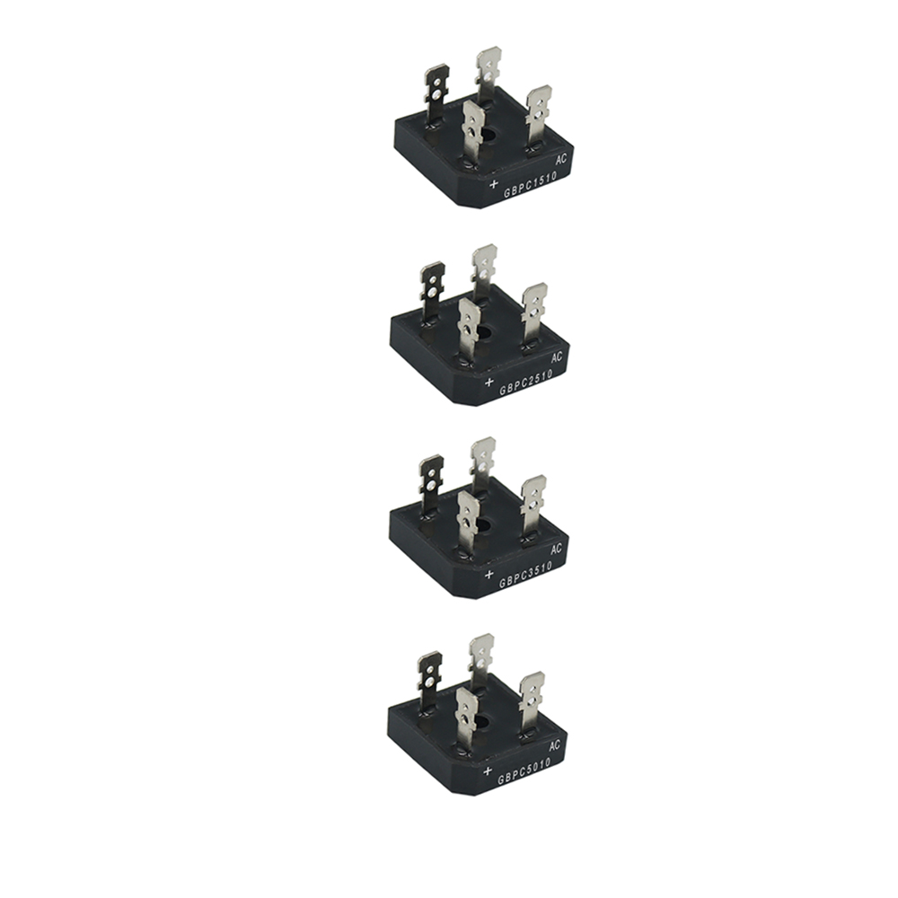 /ロットGBPC1510 GBPC2510 GBPC3510 GBPC5010 15A 25A 35A 50A 1000V DIODE BRIDGE RECTIFIER高電流ブリッジ新しい良質