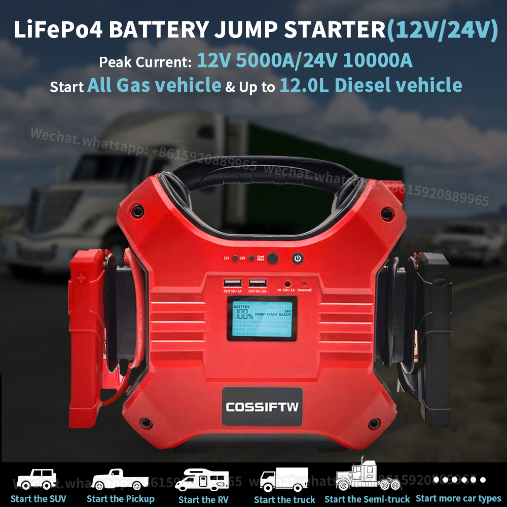 12V Taşınabilir Jump Starter 10000A Acil Durum Yedekleme Şarj Cihazı 42000mAh Pil Booster Güç Bankası Otomobil Kamyonu SUV Tekne Motosiklet