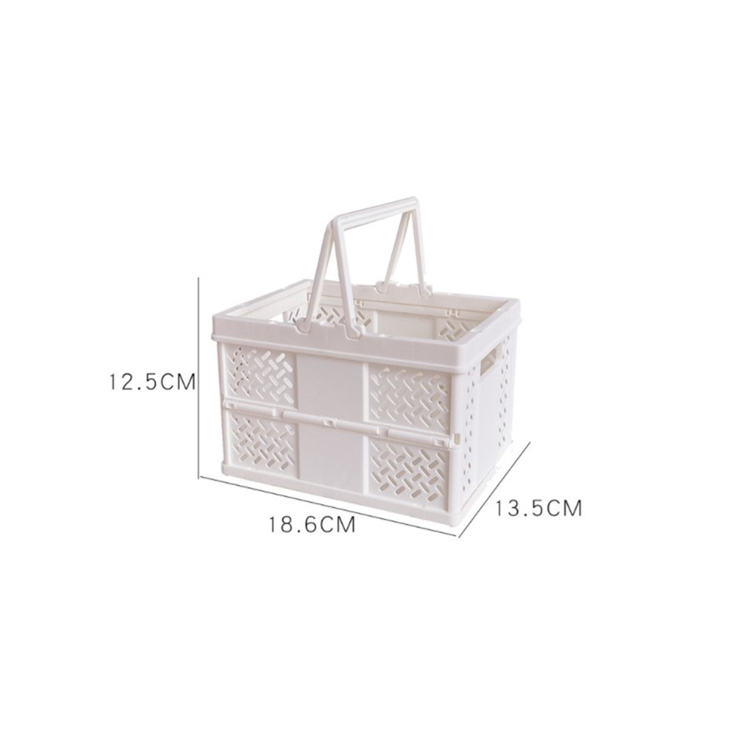 Desk Organizer Folding Storage Box Pen Holder Pencil Pot Desktop Desktop Organizer Stand Basket Office Stationery Accessories