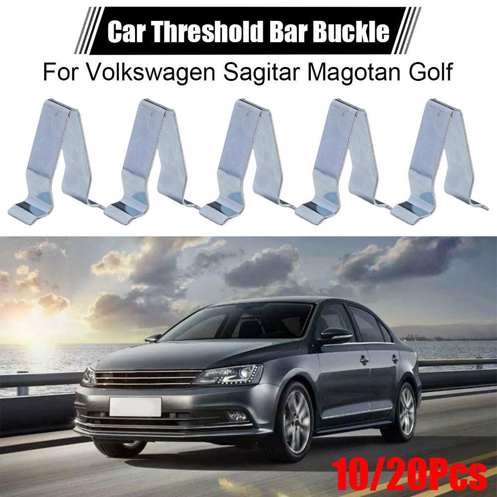 10/Car Threshold Strip Clip Metal Trunk Fastening Clips Interior Panel Cladding for VOLKSWAGEN Sagitar Magotan