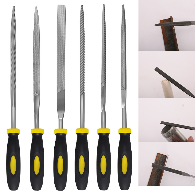 5/140mm Mini Metall Raspe Nadel -Dateien Setzen Sie Holzschnitzwerkzeuge für Stahl -Raspel -Nadel -Einreichung Holzbearbeitungs -Handdatei -Tool