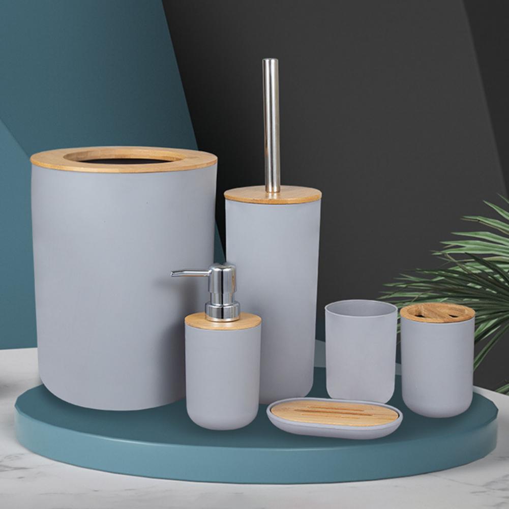 ACCESSOIRES DE SALLOGE - SERGEUX BAMBOO BRUSHER DE LA BAMBRE, HAUT DE Table en bois, Salle de douche Sauvegarde de l'espace, appartement à l'hôtel - noir